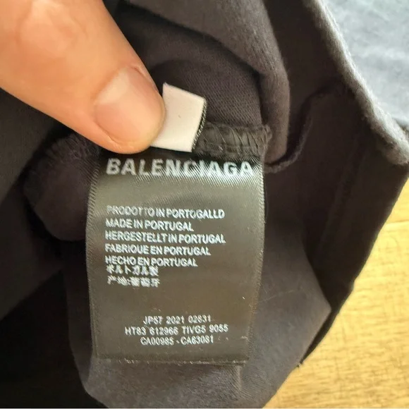 Balenciaga DIY College T-shirt - Picture 5 of 5
